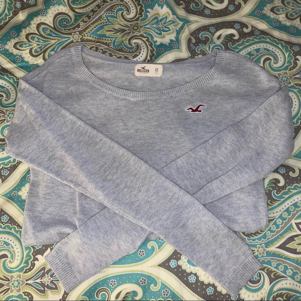 Hollister grey sweater